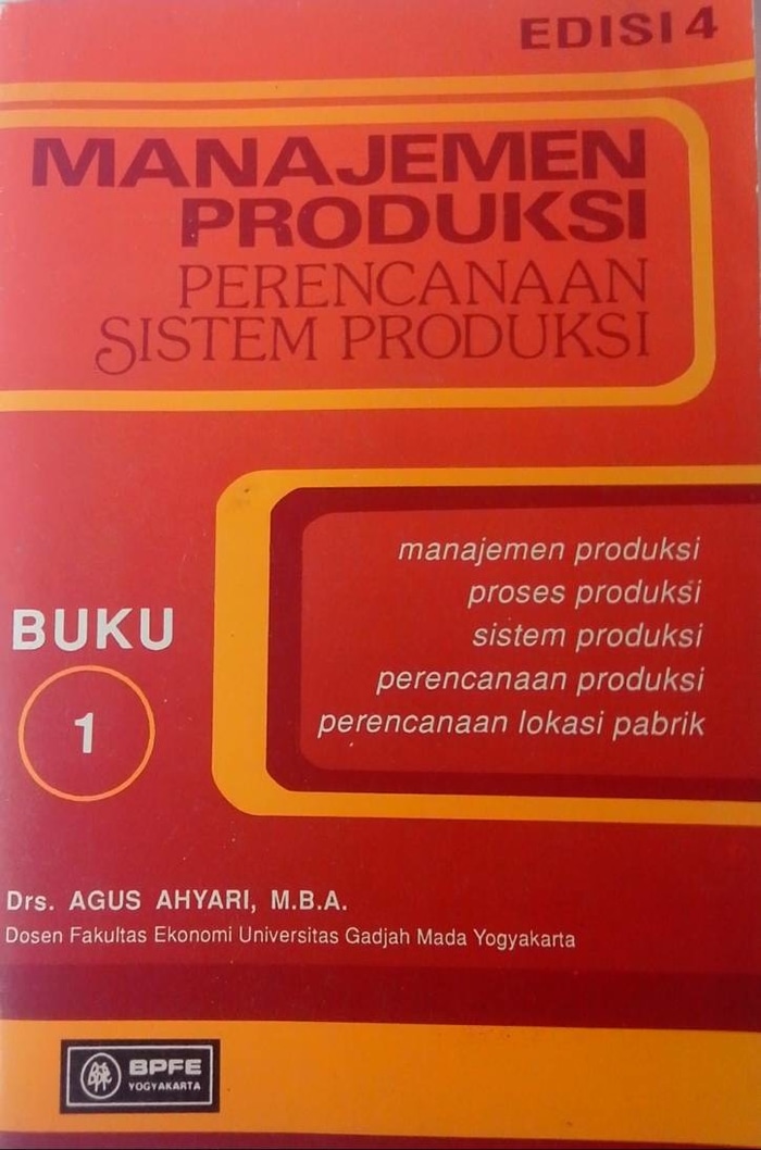 Manajemen Produksi Perencanaan Sistem Produksi
