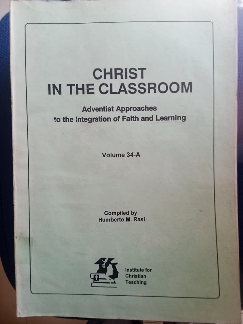 Christ In The Classroom Volume 34-A