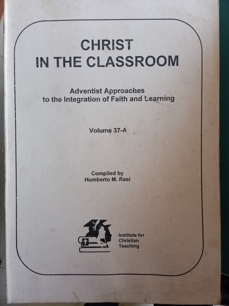 Christ In The Classroom Volume 37-A