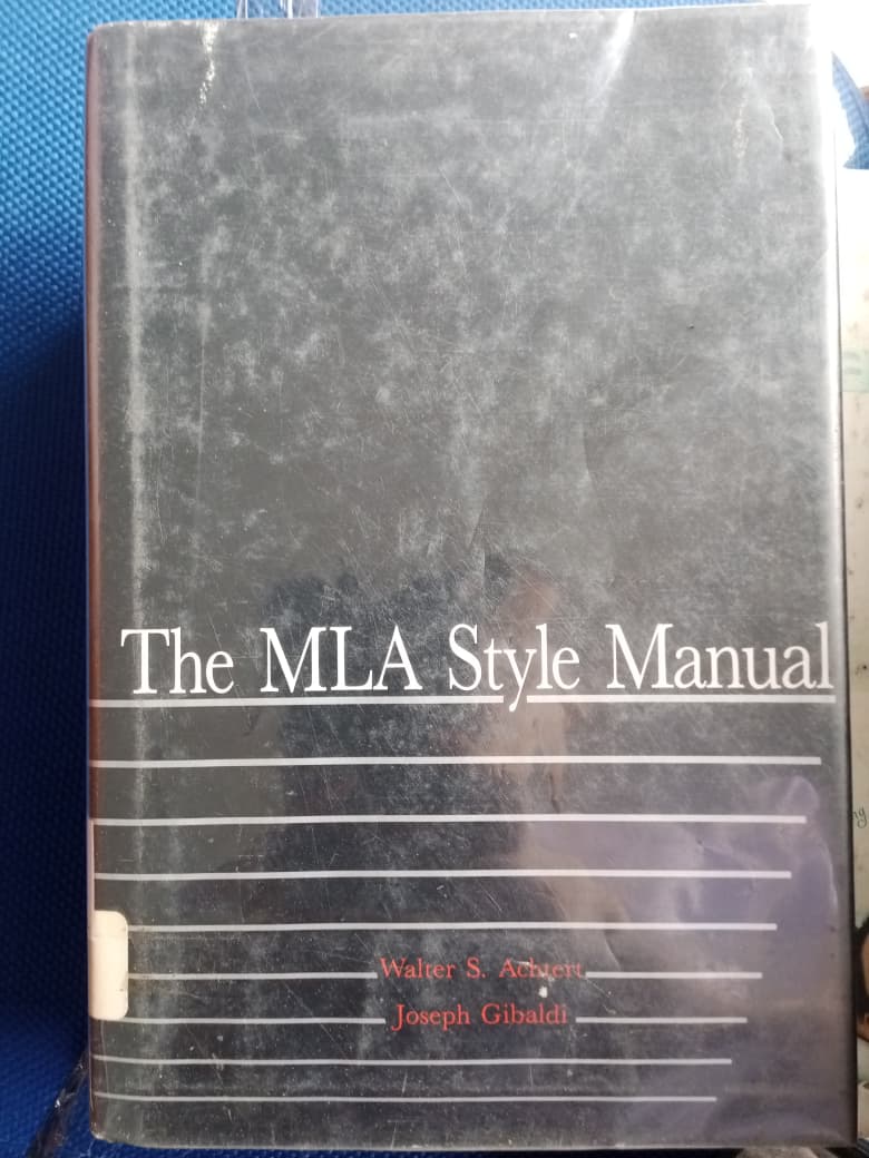 The MLA Style Manual