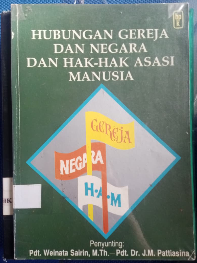 Hubungan Gereja Dan Negara Dan Hak-Hak Asasi Manusia
