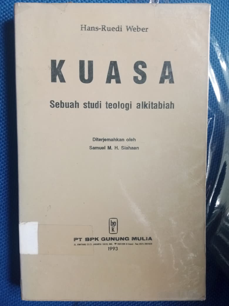 Kuasa Sebuah Studi Teologi Alkitabiah