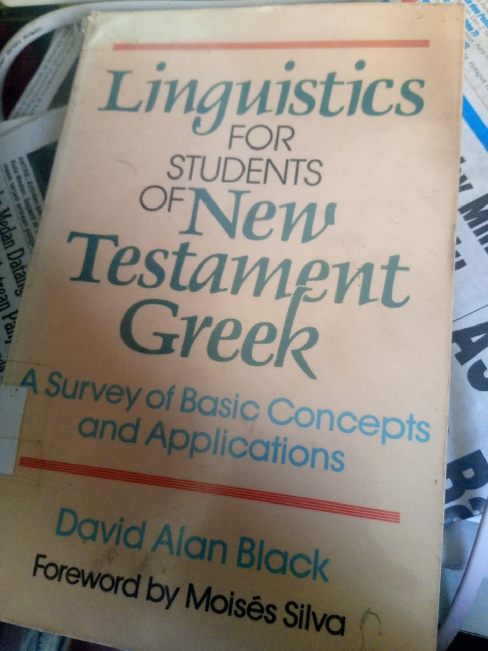 Linguistics For Students Of New Testament Greek