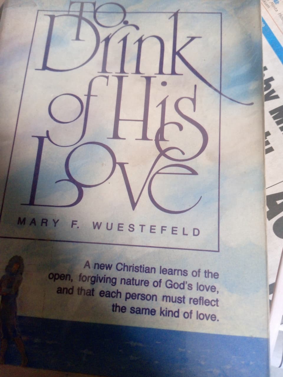 Drink OPf His Love