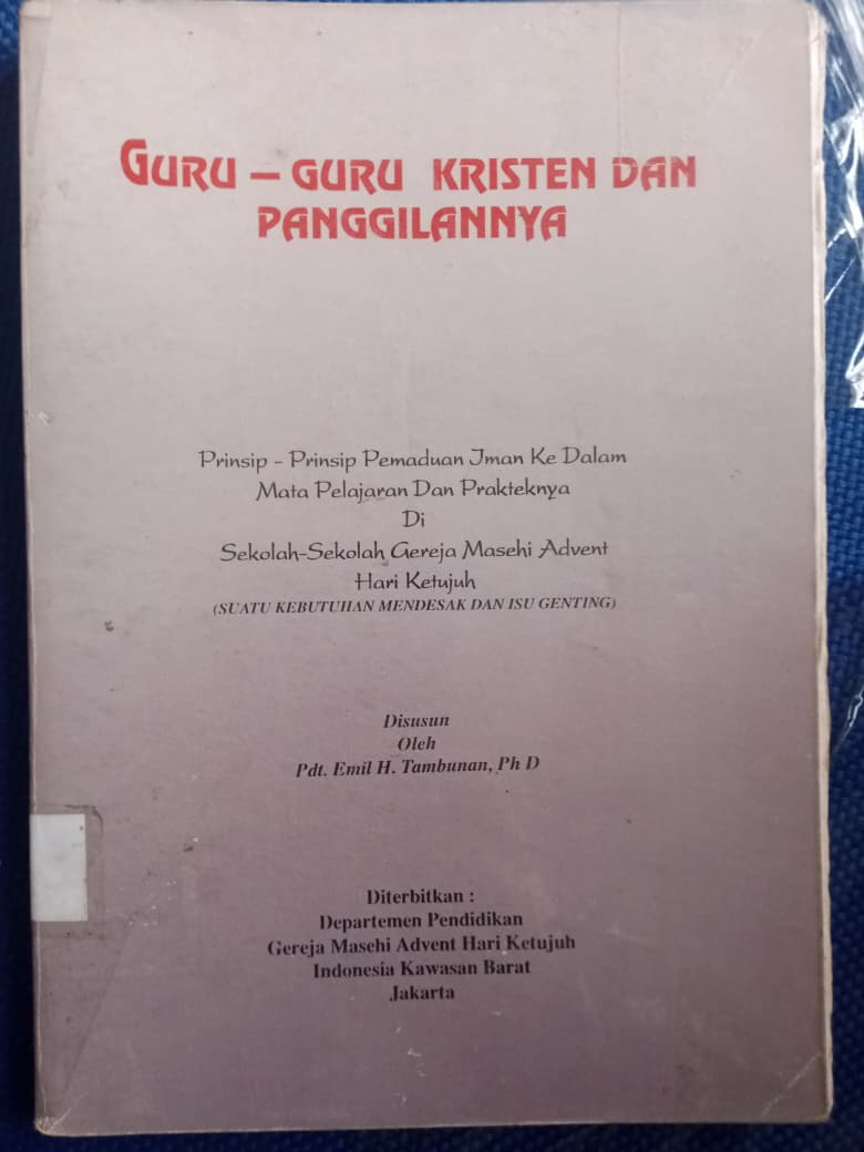 Guru-Guru Kristen Dan Panggilannya