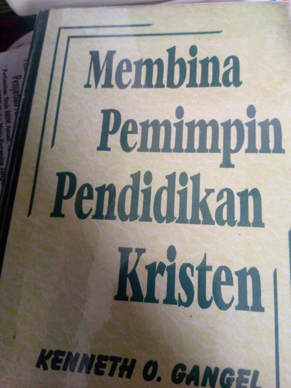 Membina Pemimpin Pendidikan Kristen