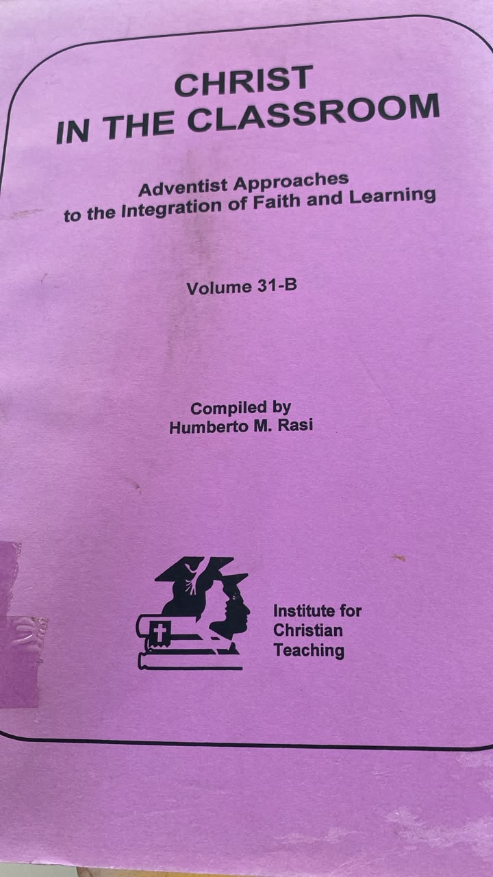 Christ In The Classroom Volume 31-B