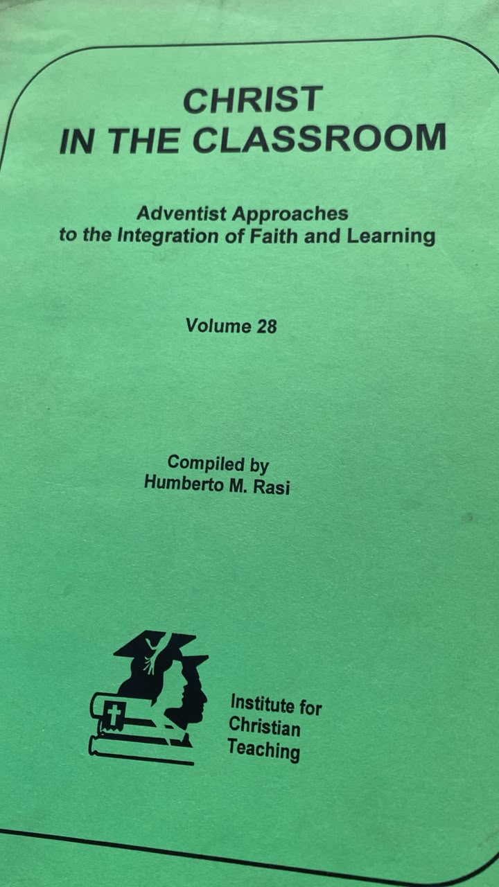 Christ In The Classroom Volume 28