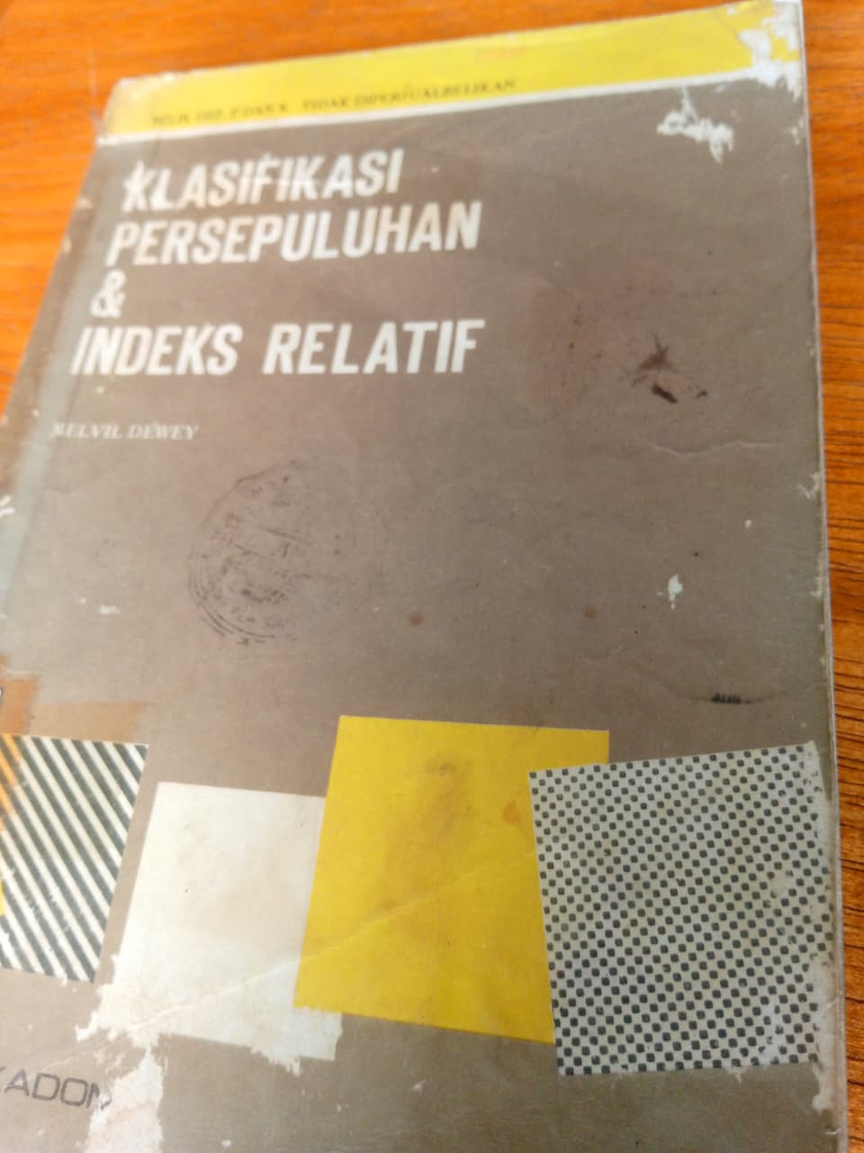 Klasifikasi Persepuluhan & Indeks Relatif