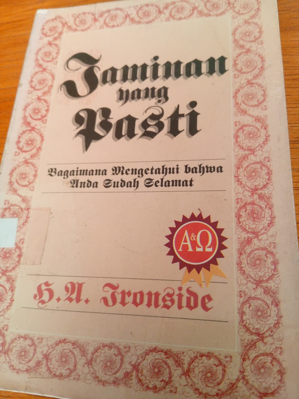 Jaminan Yang Pasti