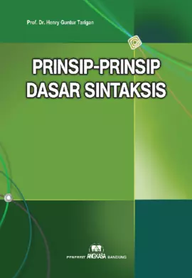 Prinsip prinsip dasar  Sintaksis