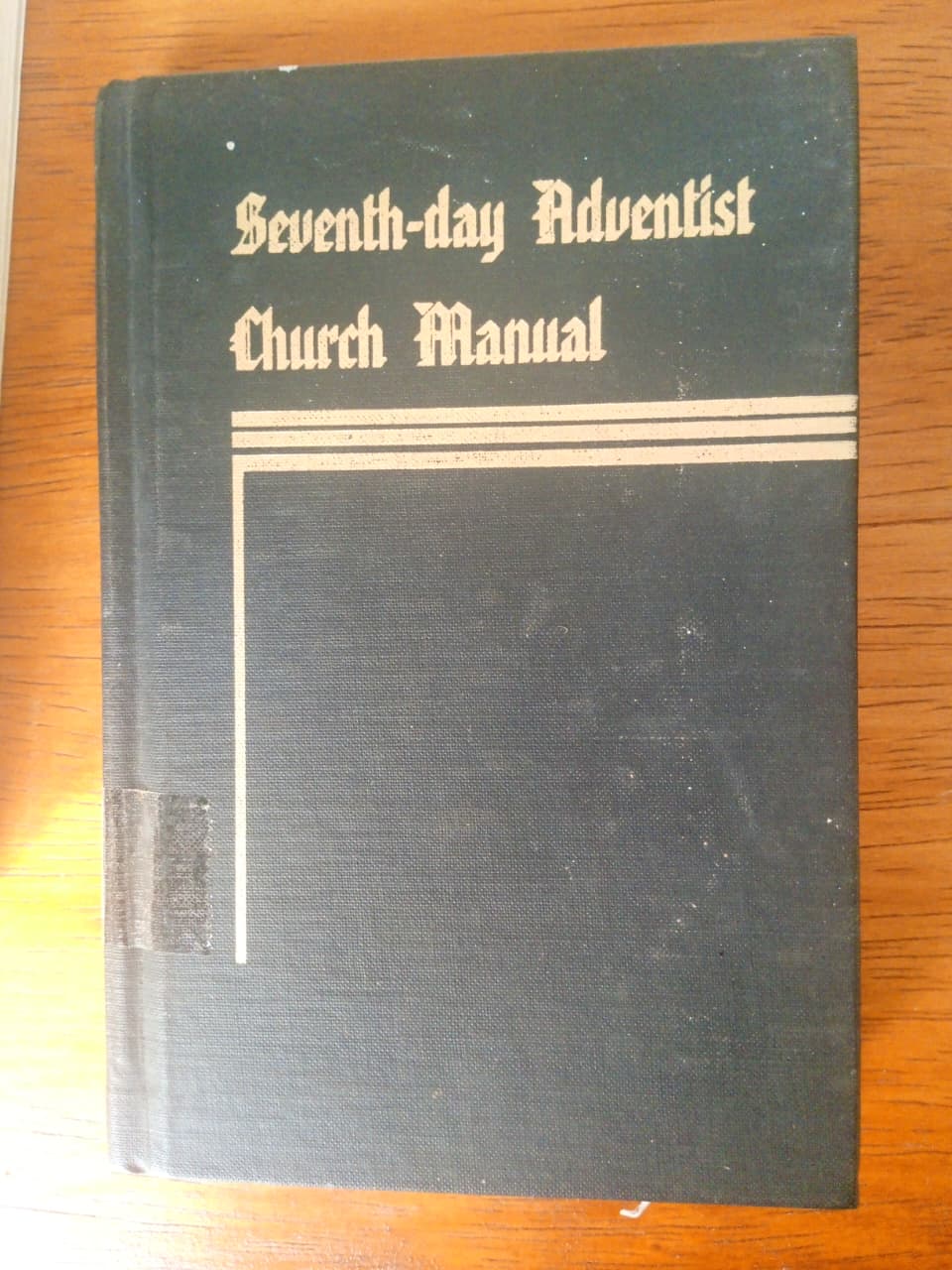 Seventh Day Adventist Church Manual