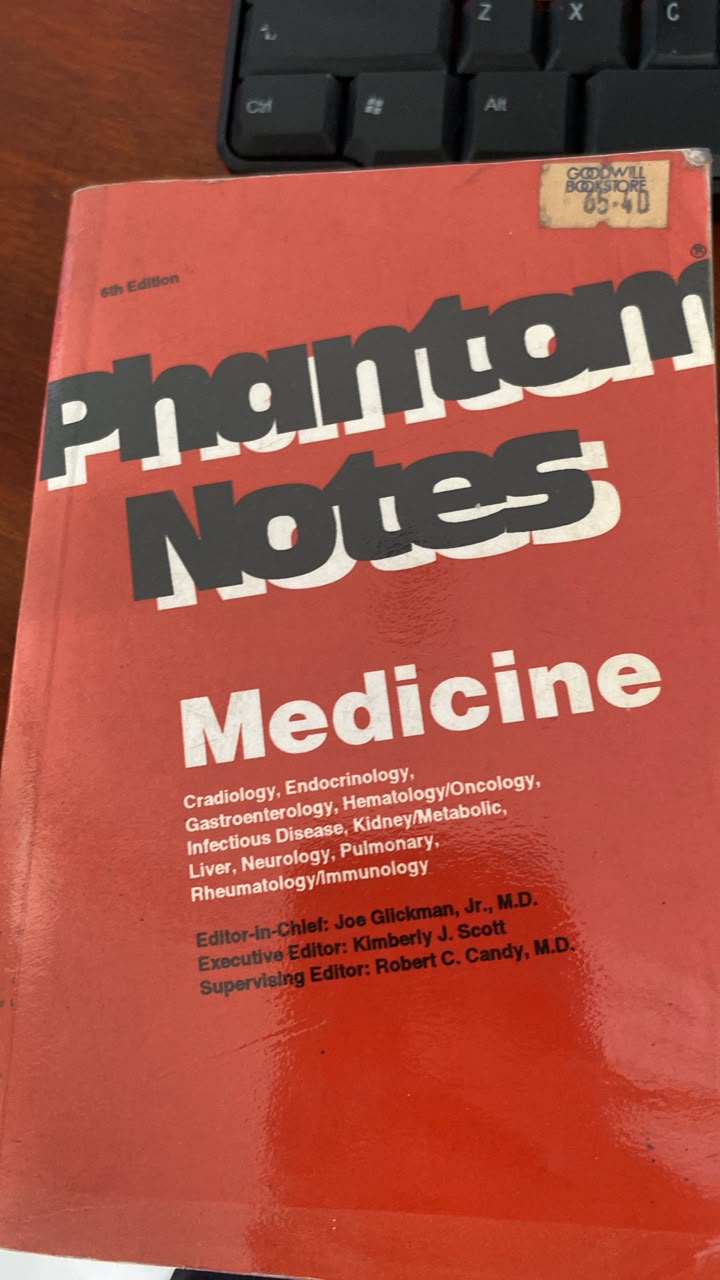 Phantom Notes Medicine